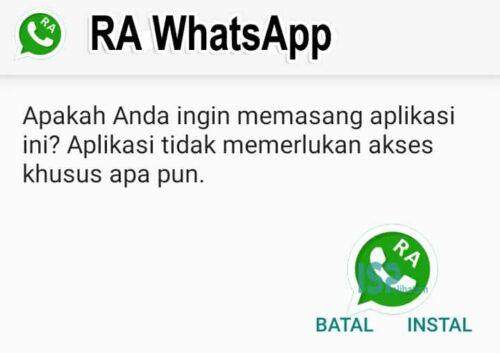 Cara Instal RA WhatsApp Apk Dengan Aman